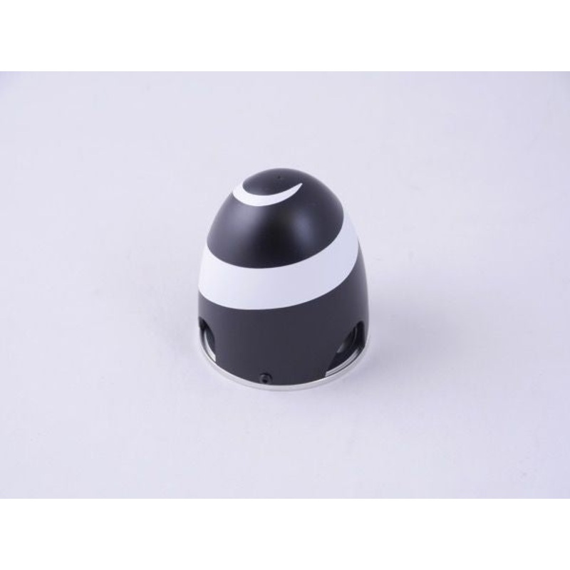 Focke Wulf FW190 79mm 3 Blade Spinner Black / White for Aces High 62 286SBK