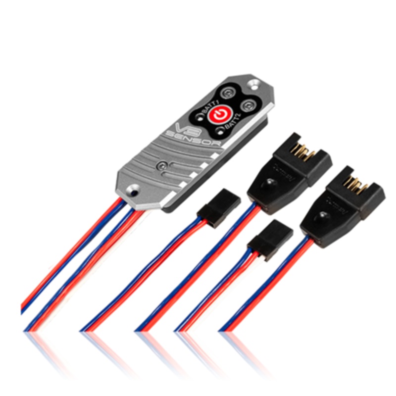 PowerBox Sensor Switch V3 With MPX / JR Connectors 6v or 7.8v Switchable Output 6332