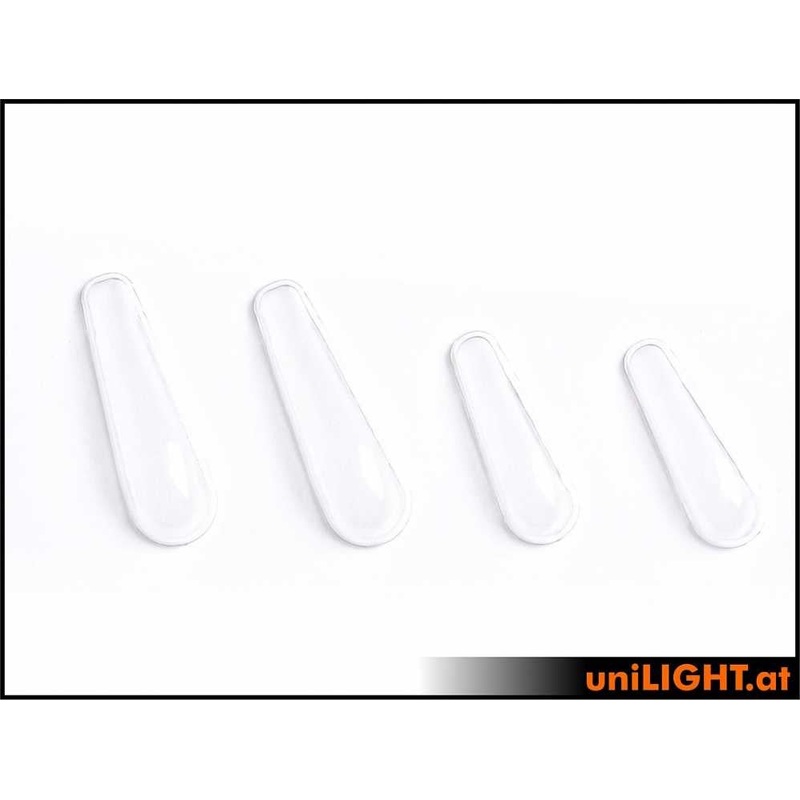 UniLight Light Caps For 16mm And 18mm Lights
