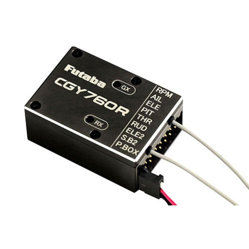 Futaba CGY760R – Gyro, Receiver FASSTest/T-FHSS Air & Governor GY760R