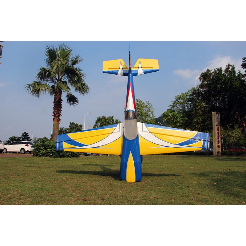 Pilot-RC Laser 67in (1.7m) (Blue/Yellow/White – 06) PIL650