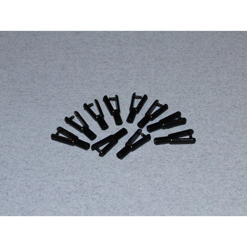 Radio Active Mini Snap Links for 1.5mm CF Rod (Glue On) Pack of 10 RCA260/10