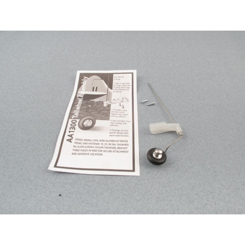 Radio Active Tailwheel Bracket Set 19mm/0.75 RAA1300/19