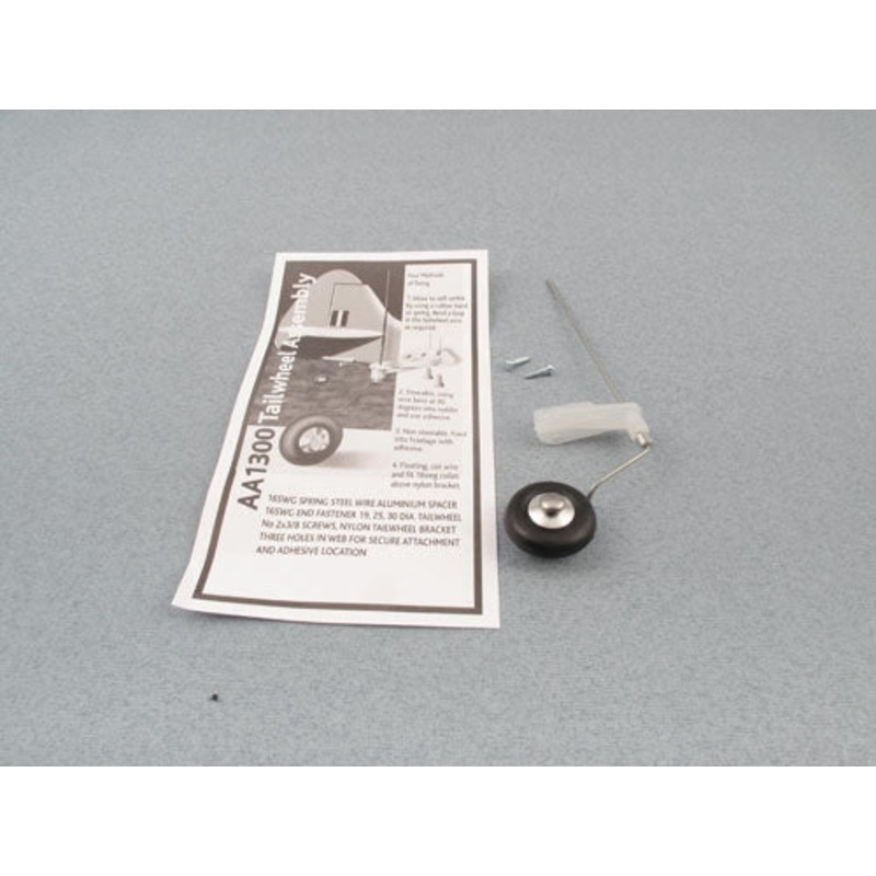 Radio Active Tailwheel Bracket Set 25mm/1.0 RAA1300/25