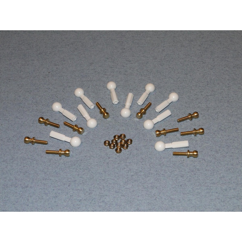 Radio Active White Ball Joint M2 (pk10 RCA104/10