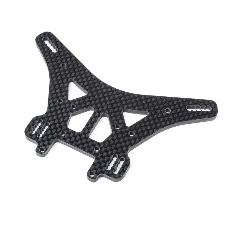 TLR Carbon Rear Shock Tower: 8XT TLR344050
