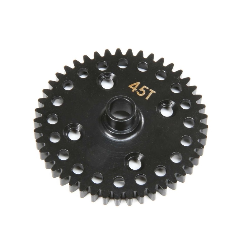TLR Center Diff 45T Spur Gear, Lightweight: 8X TLR342020