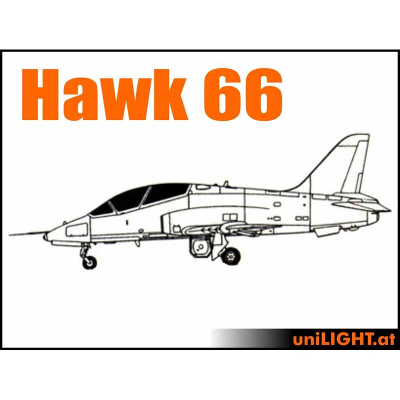 Bundle Hawk 66, 1:4, ~2.5m Wingspan Standard