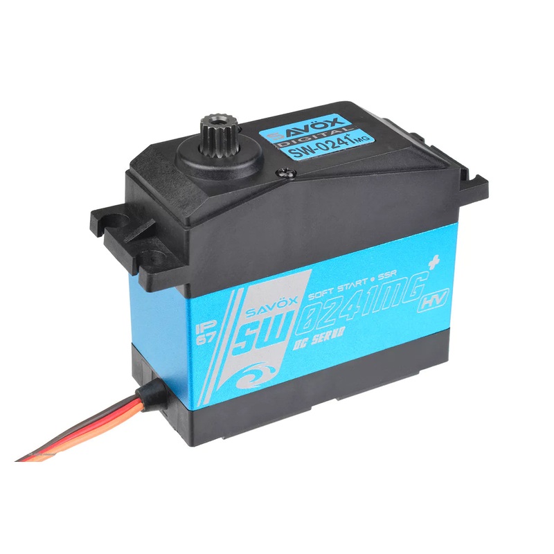 Savox SW-0241MG+ Waterproof Jumbo HV Digi Servo 40kg/0.17s@7.4v