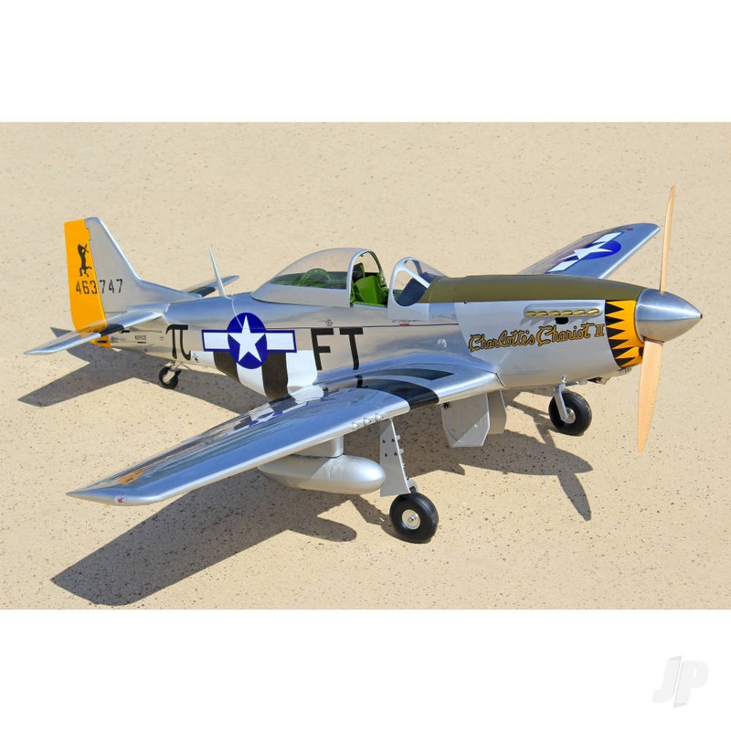 Seagull P-51D Mustang / Charlotte’s Chariot (35cc) 1.8m Span (71in) With Retracts SEA391G