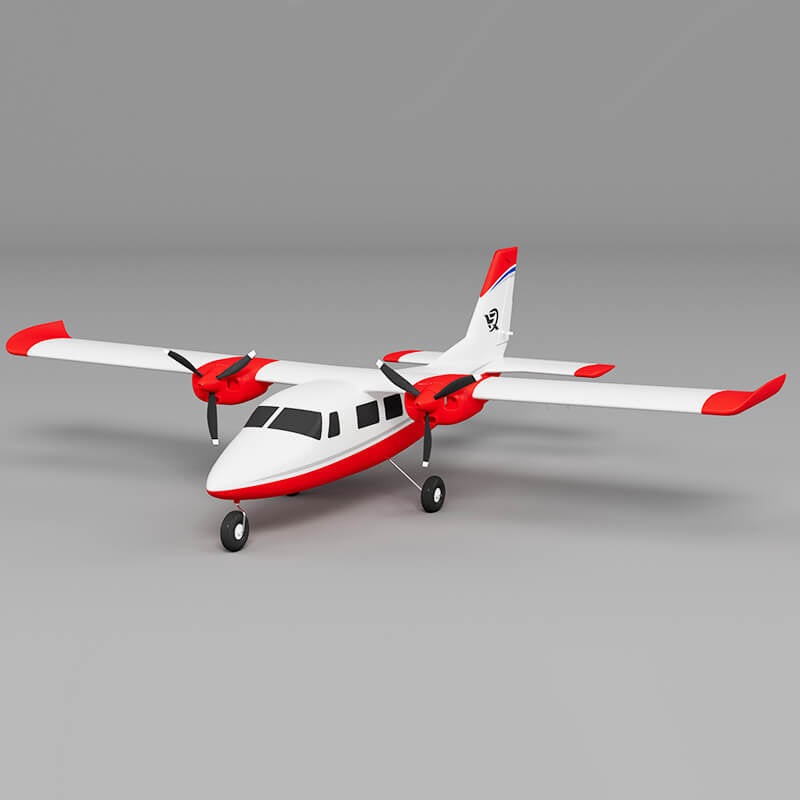 XFLY P68 Twin 850mm Wingspan W/O Tx/Rx/Batt -Red XF114P-R