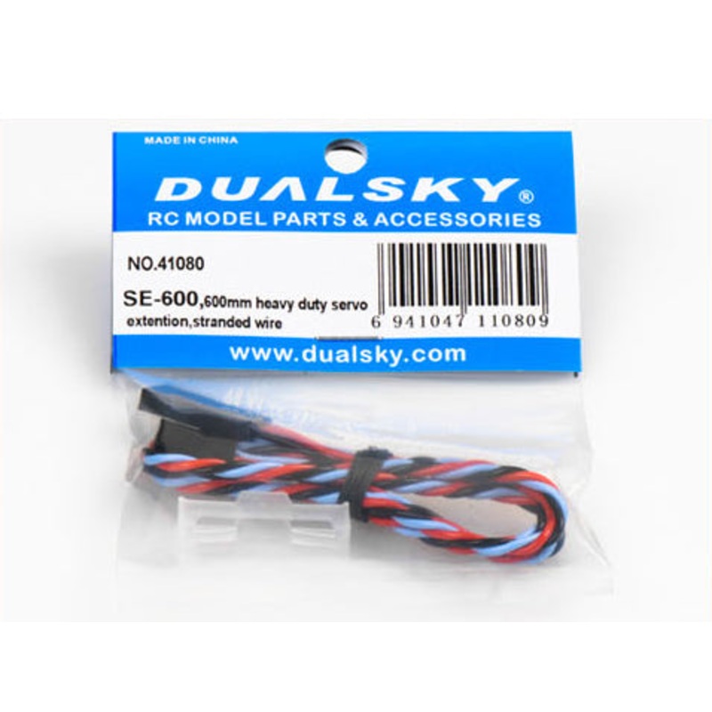 Dualsky SE-600 HD Servo Extension Lead (600mm) DUA011