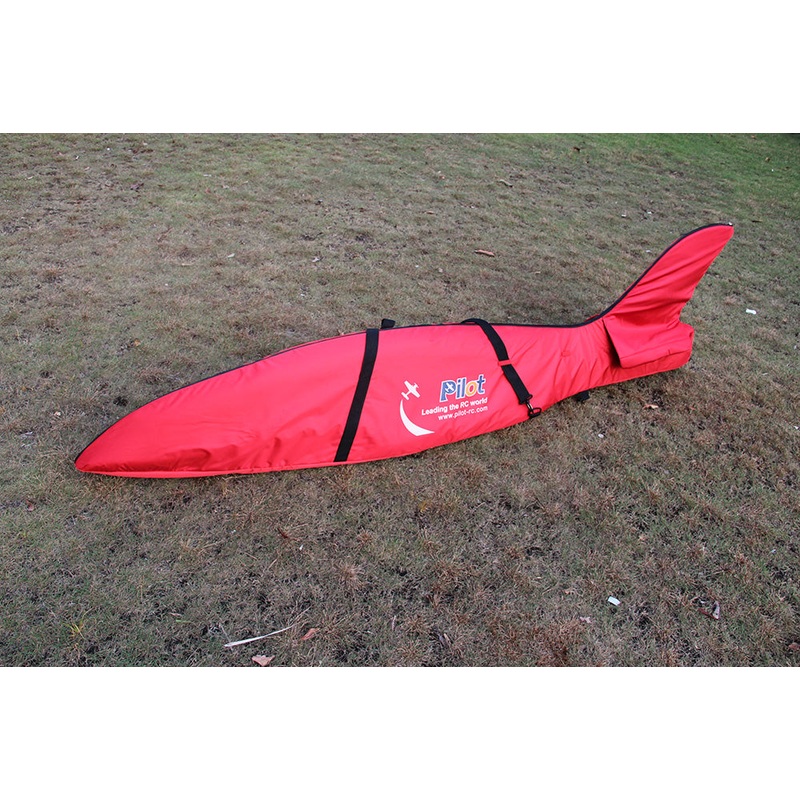 Pilot-RC Fuselage Bag for Predator Jet 2.2m (Red/Black) PIL507
