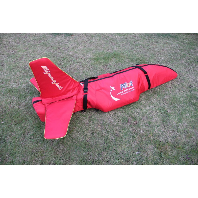 Pilot-RC Fuselage Bag for Viperjet 2.2m (Red/Black) PIL508