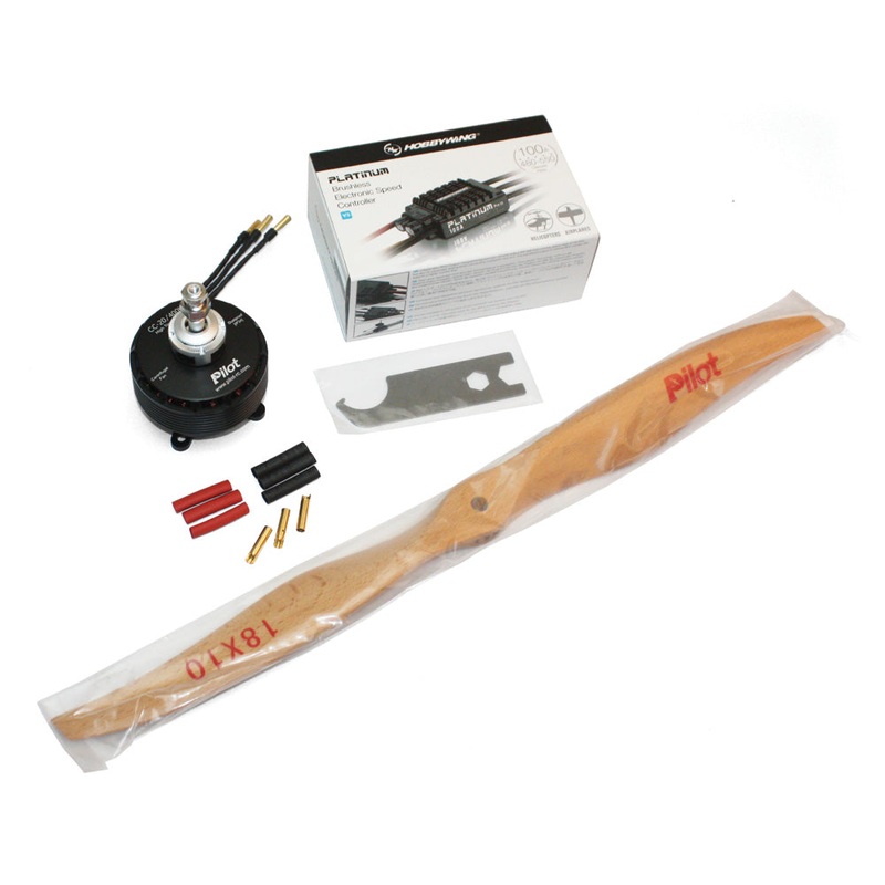 Pilot-RC Power Pack for 67in Aerobatic Aircraft PIL406