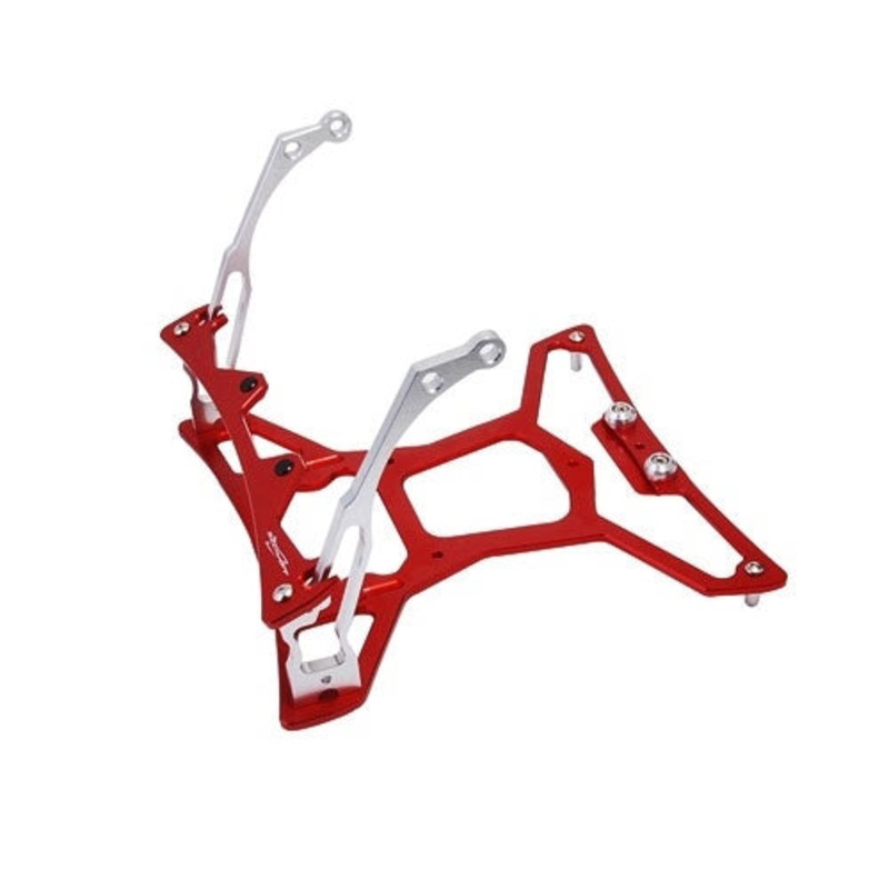 Secraft Aluminium TX-Tray for DJI Phantom V2 (Red) SEC286