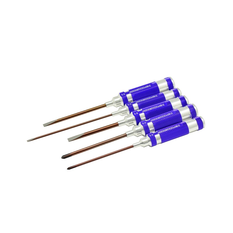 Arrowmax Phillips & Flat Screwdriver Set – 5pcs AM290901