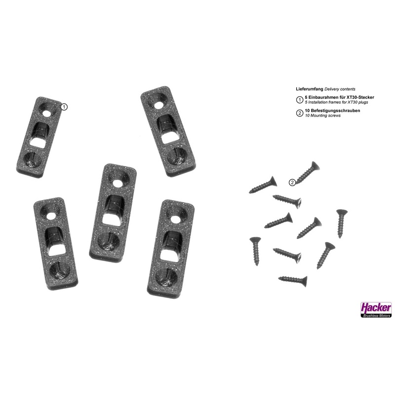 Emcotec Installation frame for XT30 plugs A85102