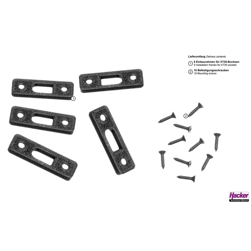 Emcotec Installation frame for XT30 sockets A85103
