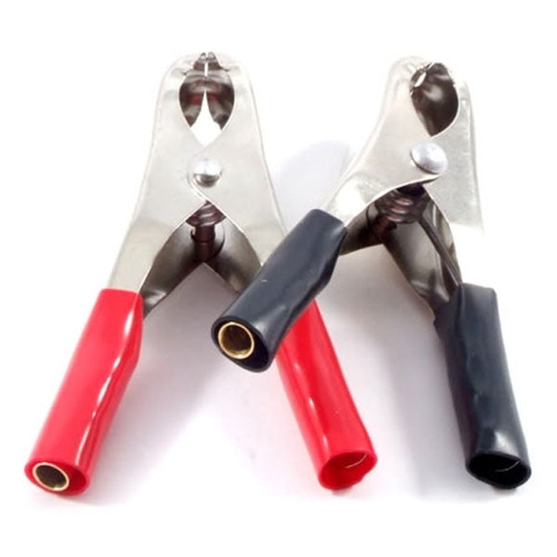 Etronix Croc Clips With 4mm Soldered Bullet Connectors ET0618