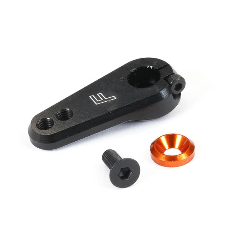 Fastrax 25T Black Aluminium Servo Horn (Savox/Futaba) FAST311B
