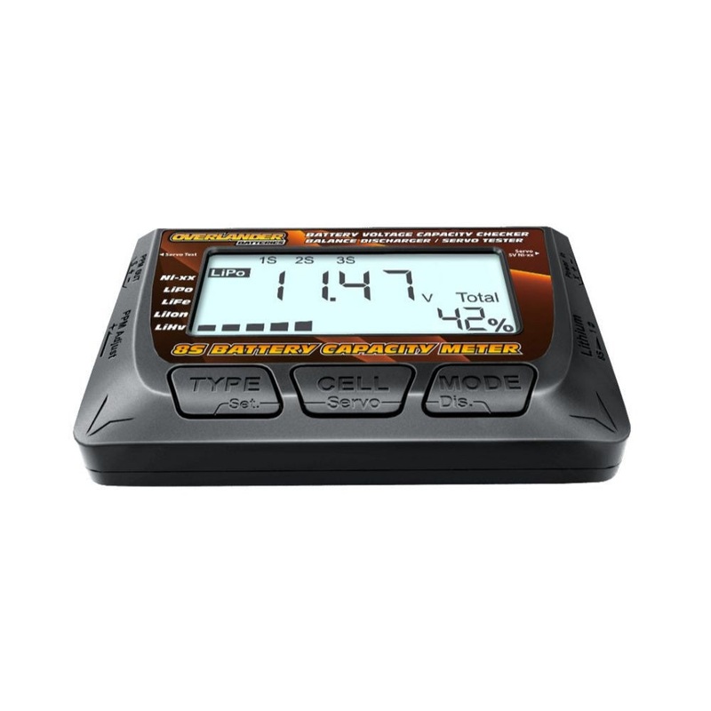Overlander 8S Battery Capacity Meter Checker 3250