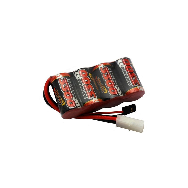 Overlander SubC 3300mAh 4.8V Flat Premium Sport NiMH Battery – Tamiya & JR Connector 2589
