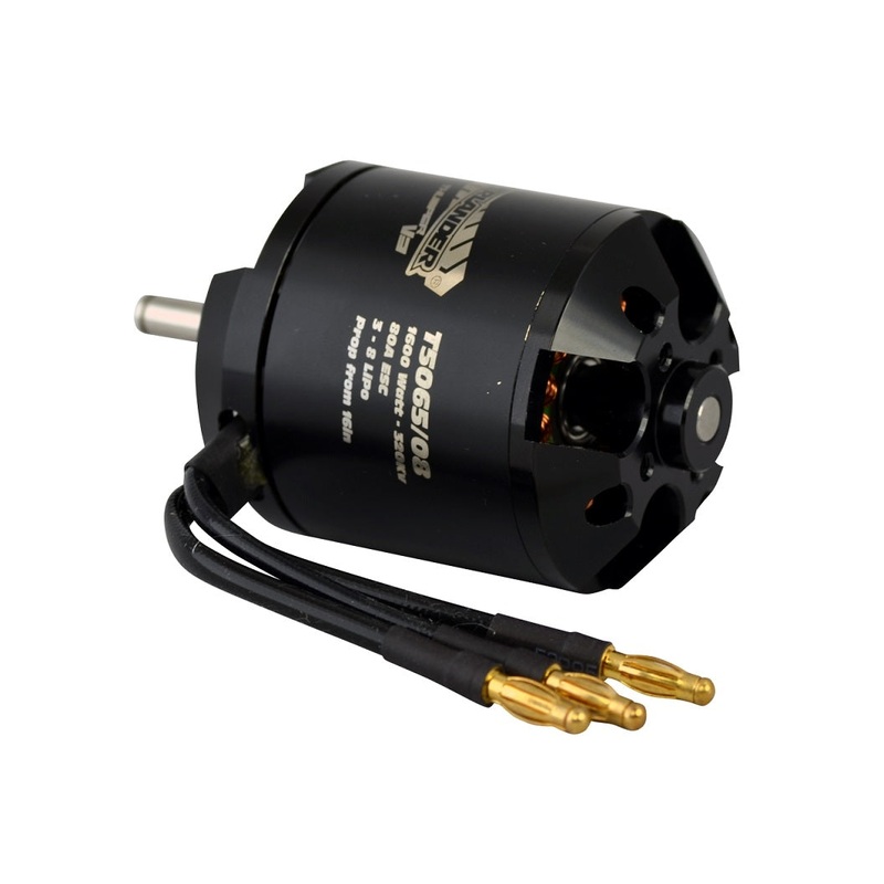 Overlander Tornado Thumper V3 5065/08 320KV – Brushless Outrunner RC Motor (IC .90 Equivalent) 857