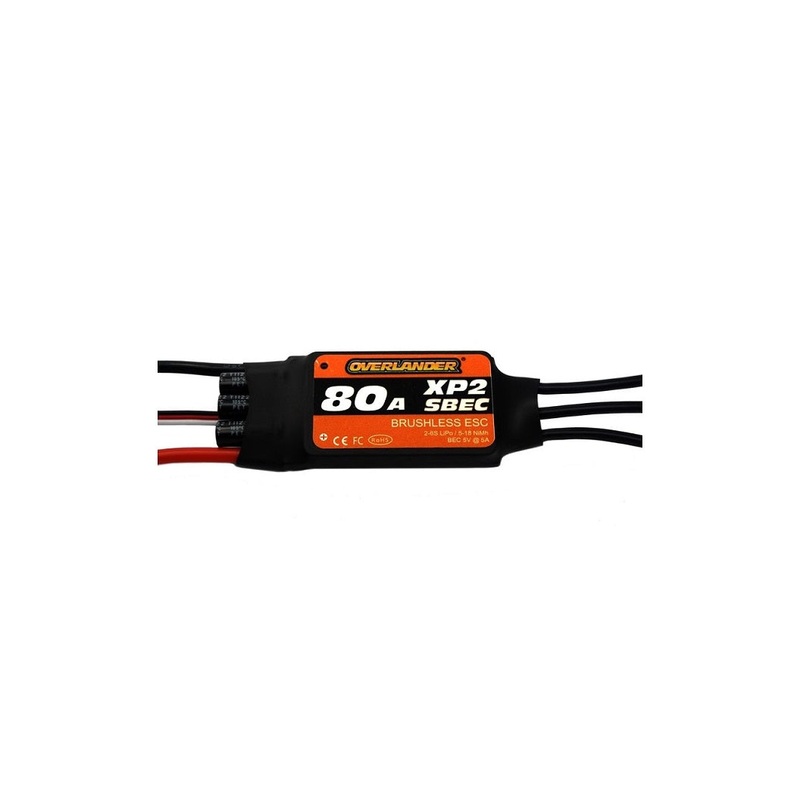 Overlander XP2 80A SBEC Brushless Speed Controller ESC 2613
