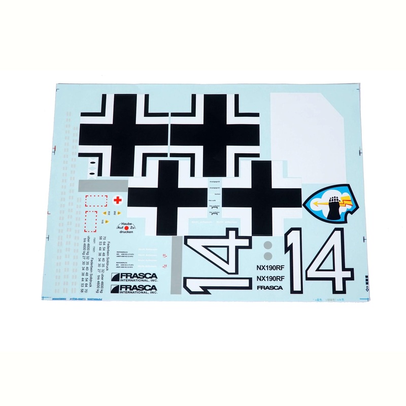 E-Flite Decal Set: Focke-Wulf Fw 190A EFL01369