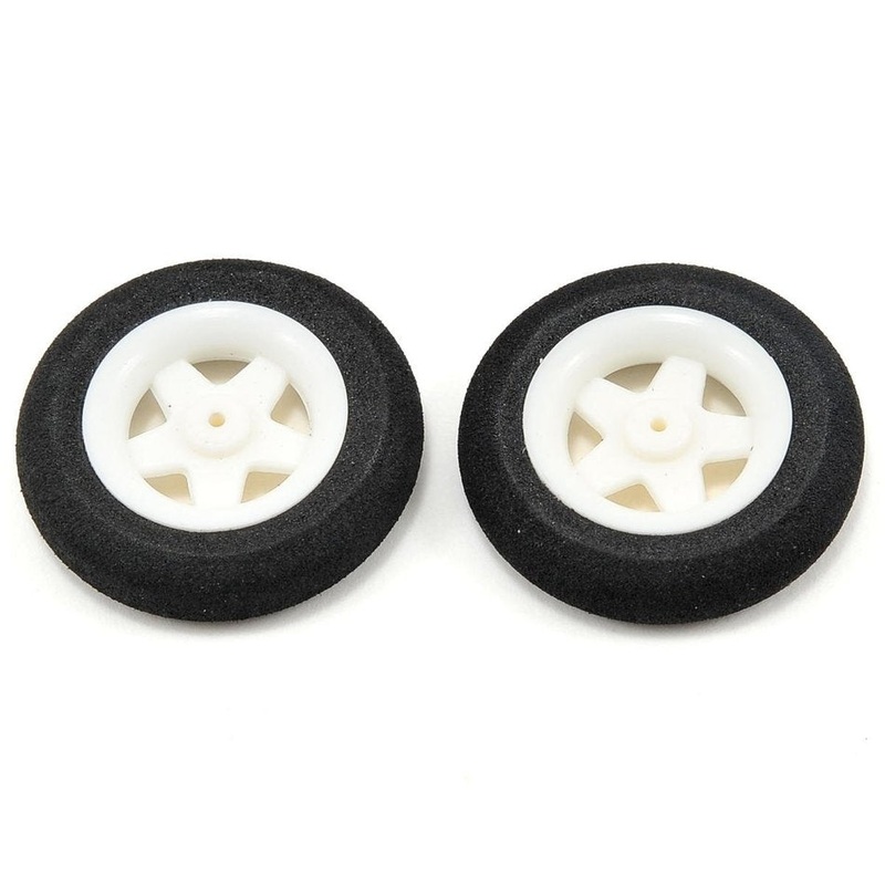 Dubro 1.23in (31mm) Micro Sport Wheels (Pack of 2) DUB123MS