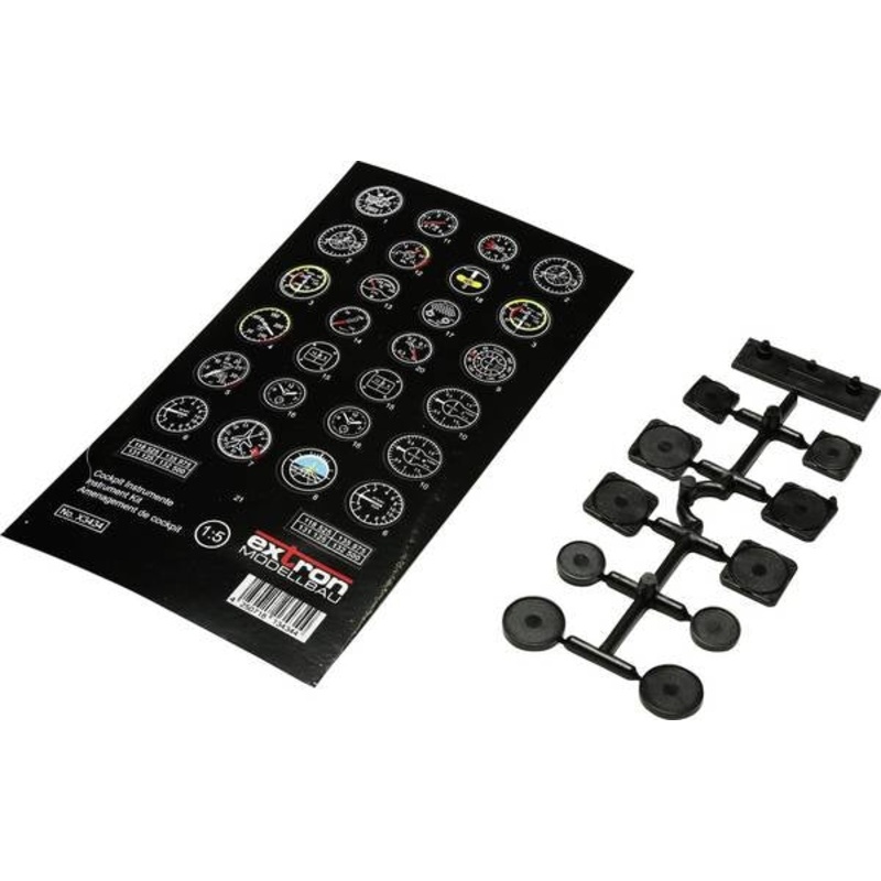 Extron Cockpit instruments 1:5 scale X3434