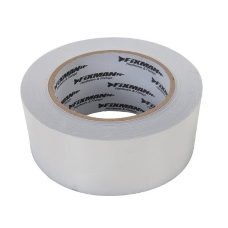 Fixman Aluminium Foil Tape 50mm x 45m 190288
