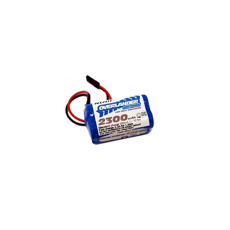 Overlander LSD AA 2300mAh 4.8v Square NiMh Battery 2381