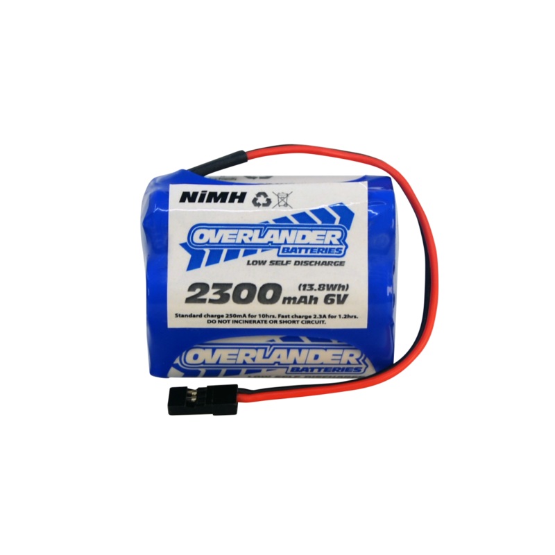 Overlander LSD AA 2300mAh 6v Hump NiMh Battery 3434