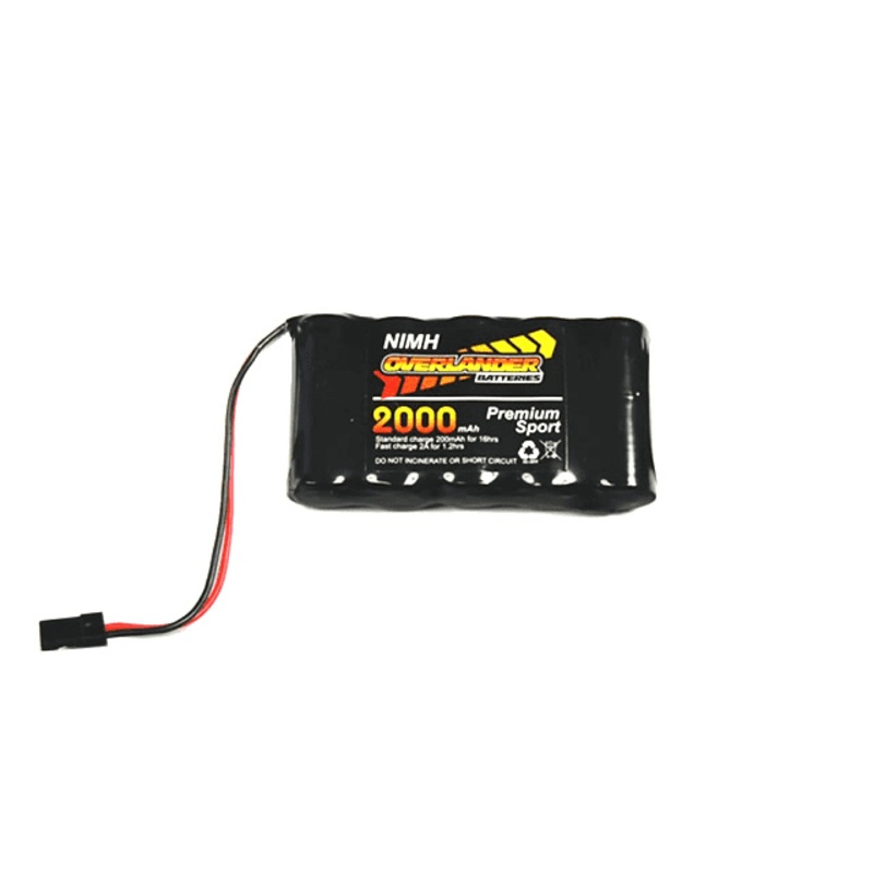 Overlander Premium Sport 2000mAh Nimh 4/5 AF 6v Flat 1756