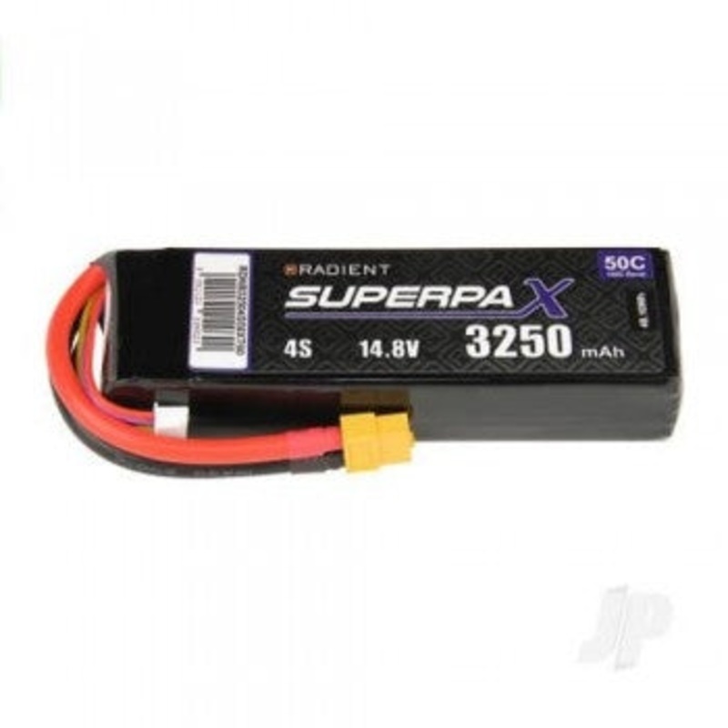 Radient LiPo 4S 3250mAh 14.8V 50C XT60 RDNB32504S50XT60