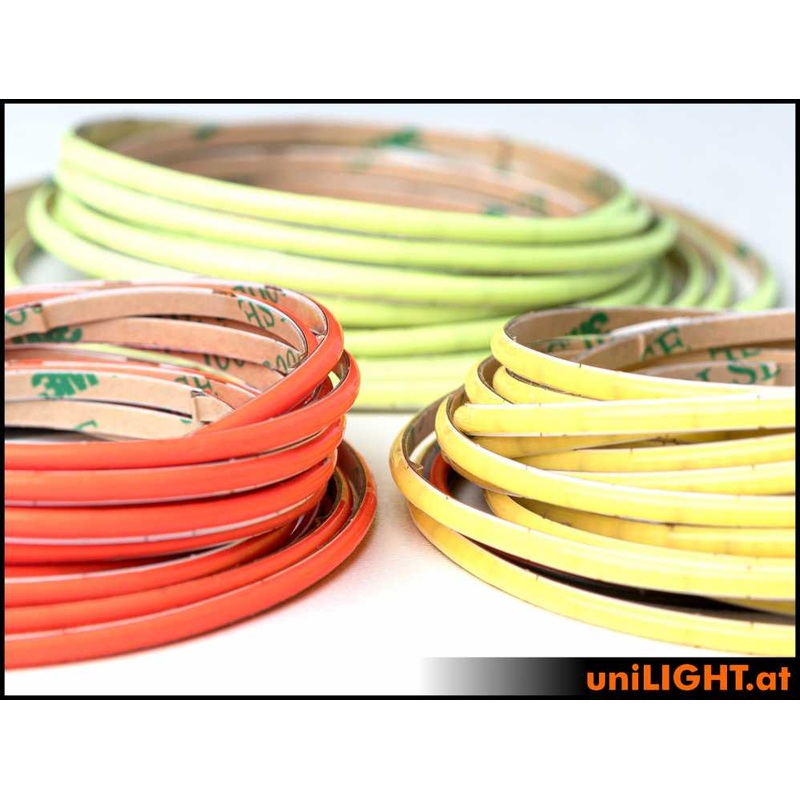 UniLight Cob Strip 3mm, 4W/M, 3M Length – Blue