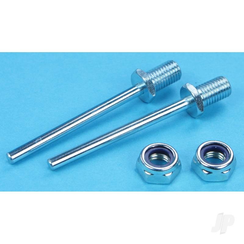 Dubro 1-1/4in L x 1/8in diameter Axle Shafts (2 pcs per package) DUB246