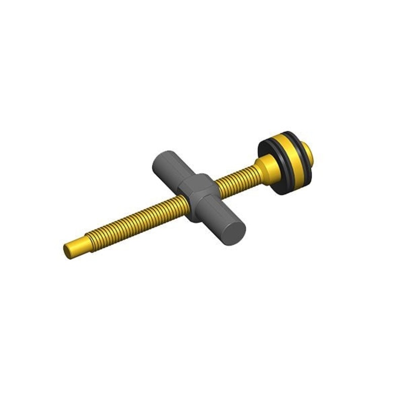 Electron ER-50 Spindle with Square Thread 5mm Diameter ER50 Classic