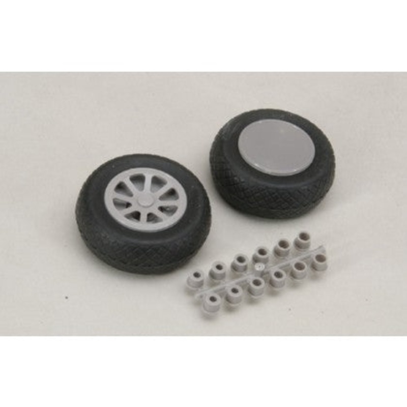 Robart Scale Wheel Diamond Tread 2.5 Pair RB131