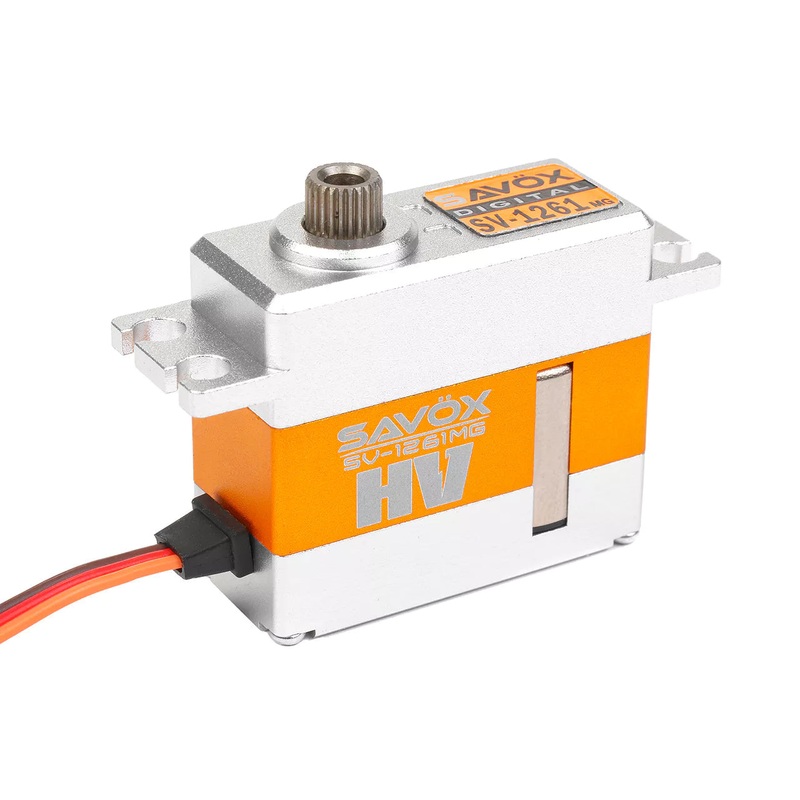 Savox SV-1261MG High Voltage Digital Mini Size Servo 20KG / 0.095S @7.4V SAV-SV1261MG
