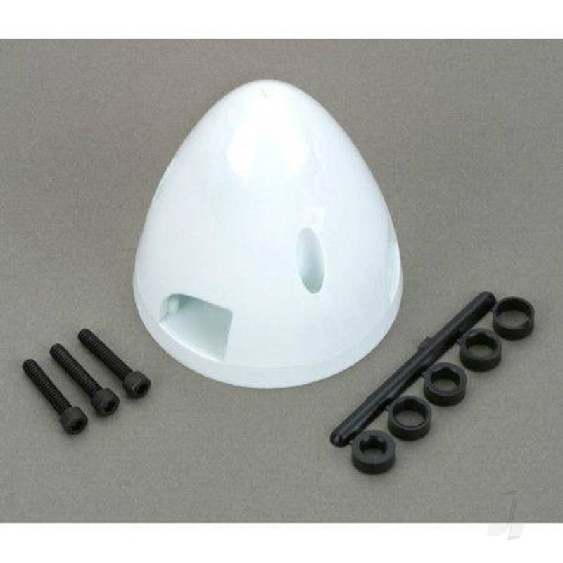 Dubro 2-1/2 Spinner 3 Blade in White DUB545