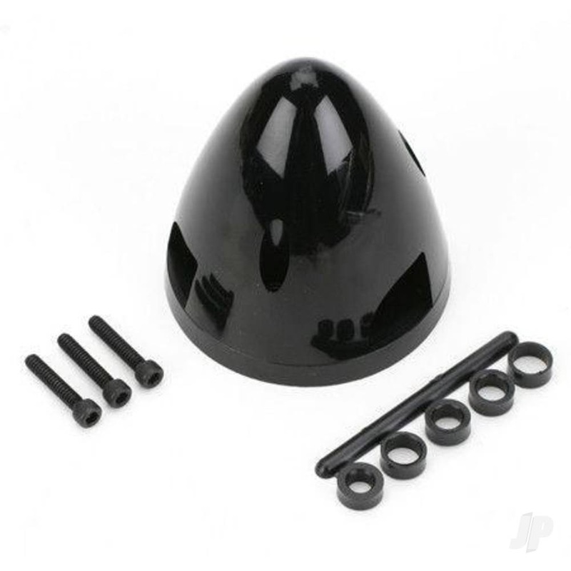 Dubro 2 Spinner 3 Blade in Black DUB542