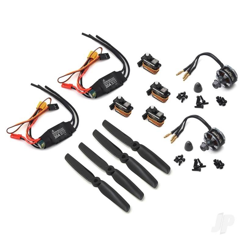 Flite Test Power Pack A Twin – Radials FLT3058