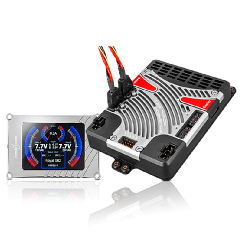 PowerBox Royal SR2 With SensorSwitch, LCD Display 4750