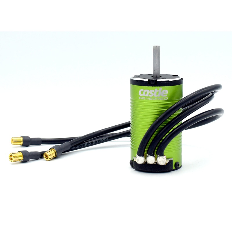Castle Creations MOTOR, 4-POLE SENSORED BRUSHLESS, 1412-6400KV CC060-0089-00