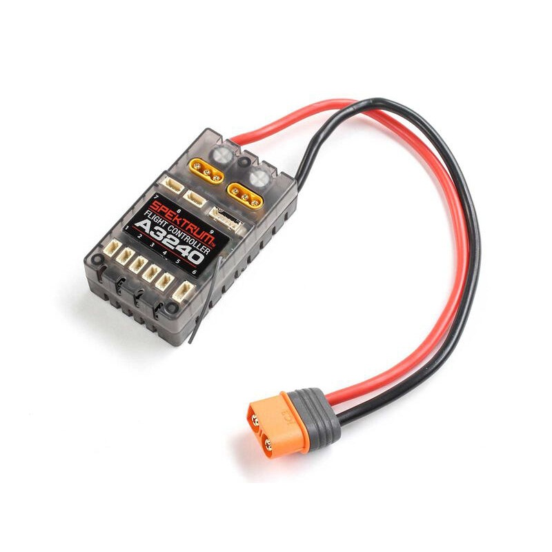 E-Flite Flight Controller with Twin ESCs: F-14 Tomcat 40mm Twin EDF SPMA3240