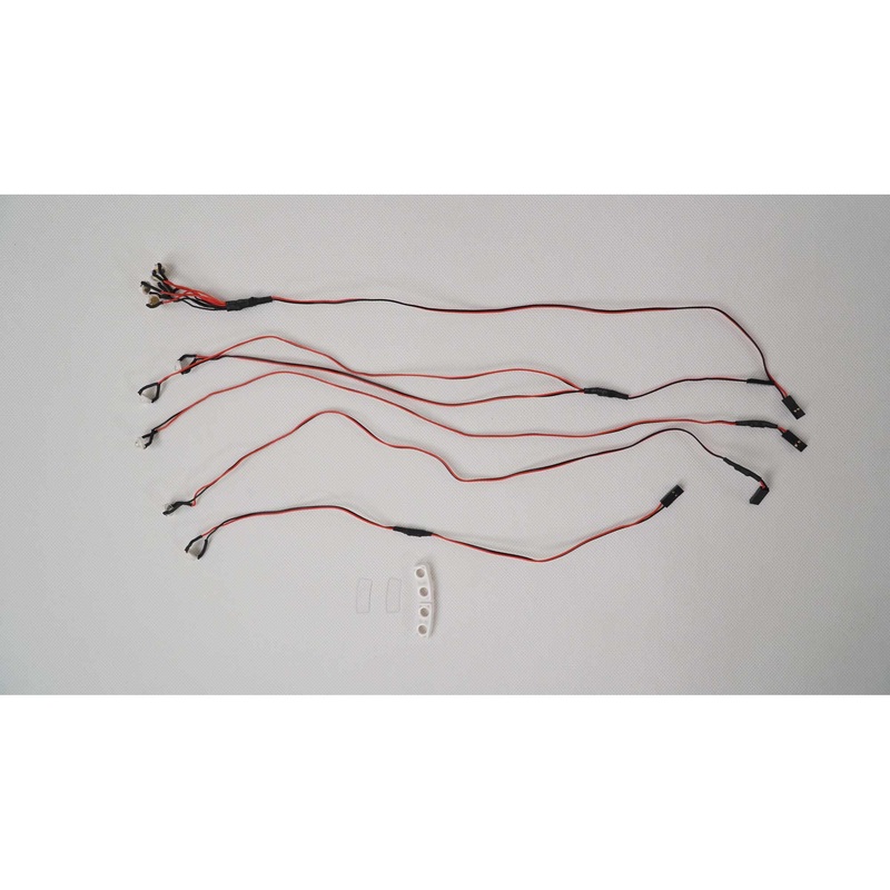 E-Flite LED Set, Grey: F-16 Falcon 80mm EFL87892