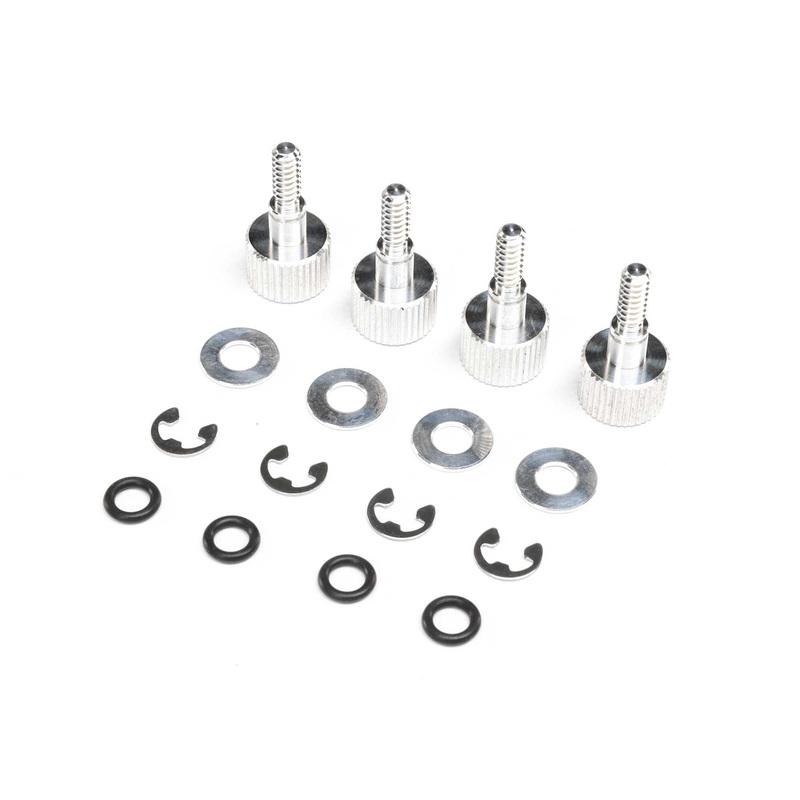 ProBoat Canopy Thumb Screw Set: Blackjack 42 PRB286084